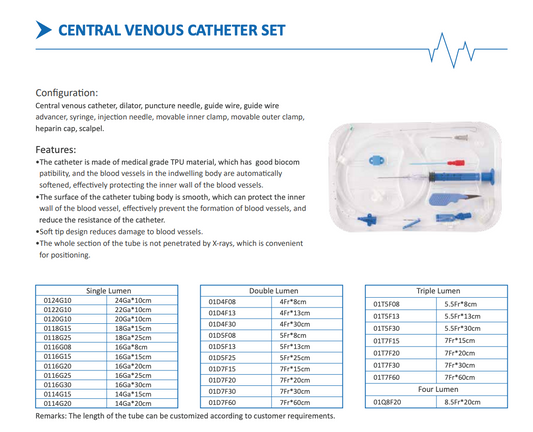 Anton Veterinary Central Venous Catheter Set